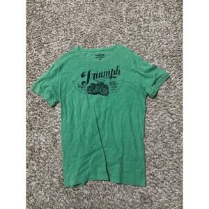 Triump Lucky Brand Tiger  T100 500cc Twin CHV T Shirt L